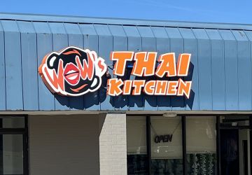 Thai Kitchen Channel Lettering Sign installed by SoEasy Signs